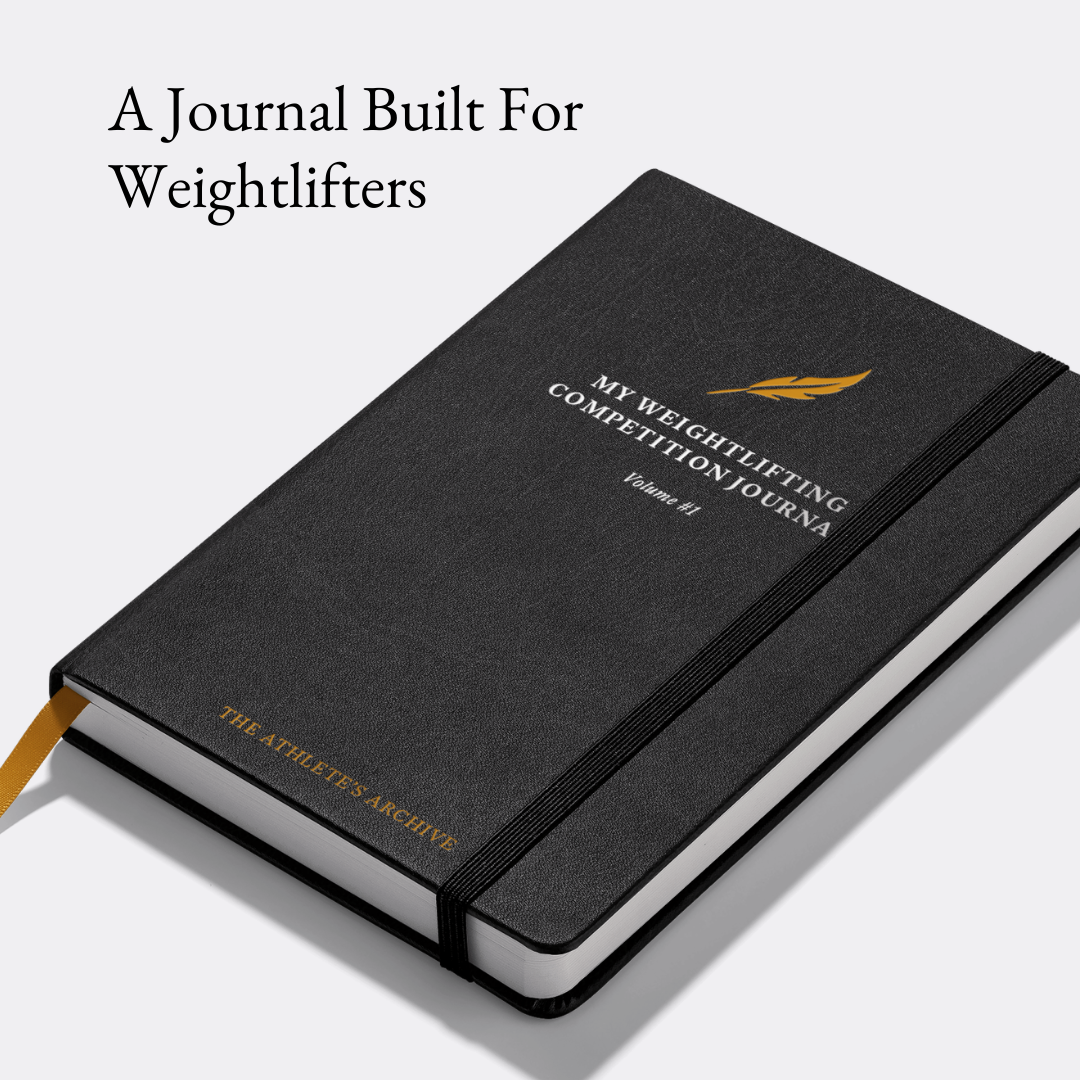 PREORDER - My Weightlifting Competition Journal - Volume 1