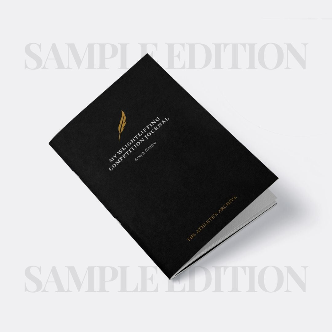 Black journal closed, faced up on a white background