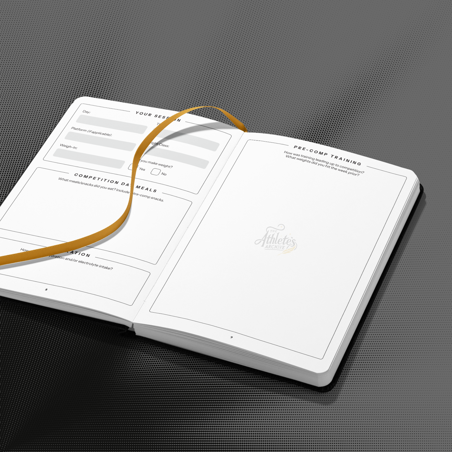 My Weightlifting Competition Journal - Volume 1